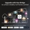 Philips Hue Bridge - Unlock the Full Potential of Hue - Multi-Room and Out-of-Home Control - Create Automations and Zones - Secure, Stable Connection Won't Strain Your Wi-Fi - Works with Voice, Matter - Image 6