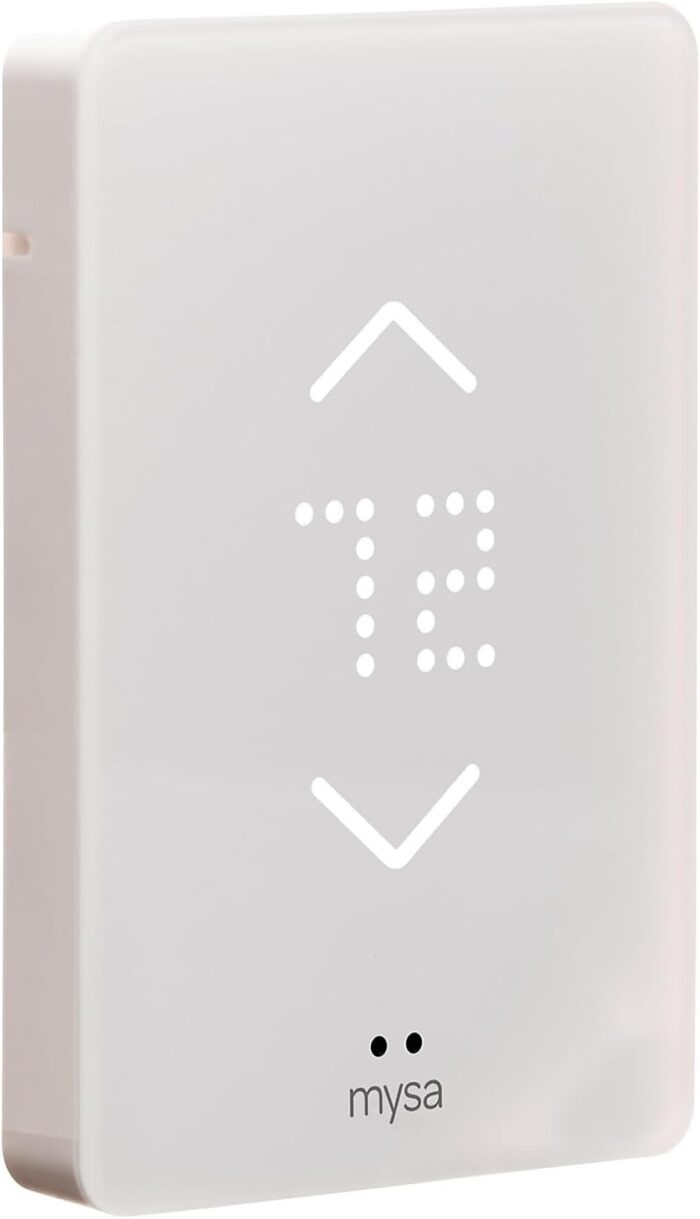 Mysa Smart Thermostat for Electric in-Floor Heating 240V | Class A GFCI | Remote Control with 100% Free APP | No Subscription | Easy Install | HomeKit, Alexa, Google Home | Wi-Fi Programmable