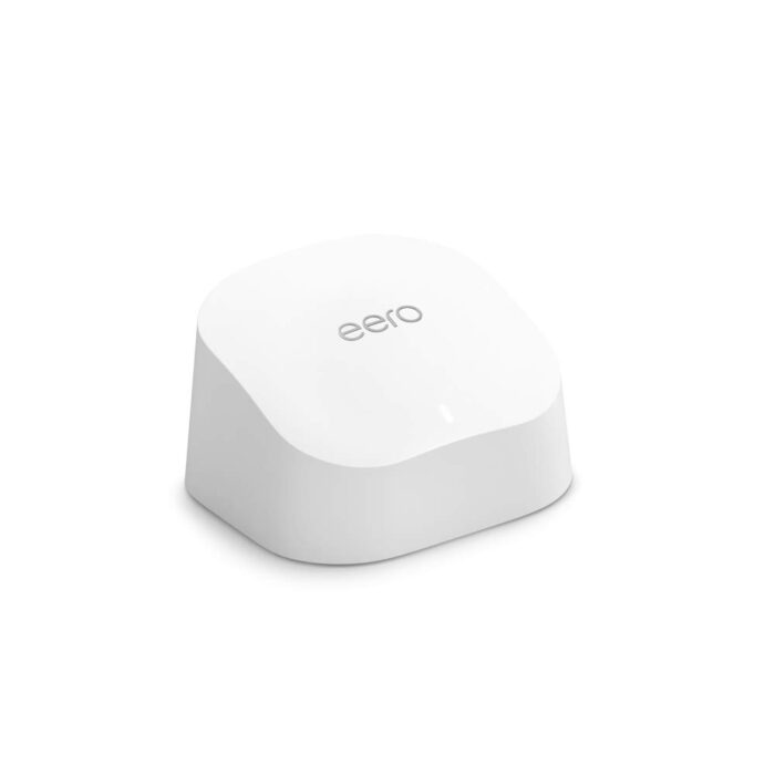 Amazon eero 6 mesh wifi extender - Add up to 1,500 sq. ft. of Wi-Fi 6 coverage to your existing eero mesh wifi network - Image 2