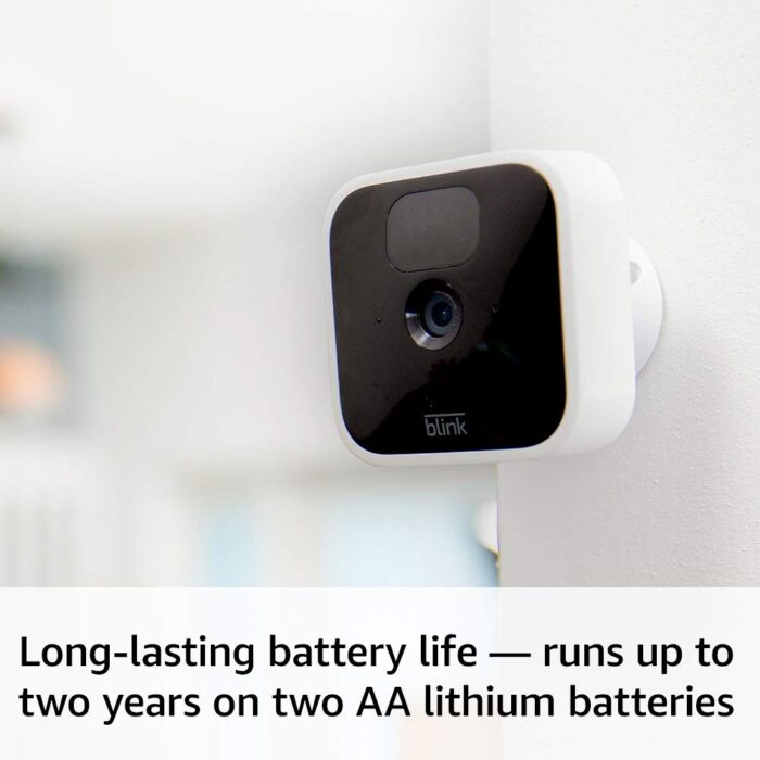 Blink Indoor - wireless, HD security camera with two-year battery life, motion detection, and two-way audio – Add-on camera (Sync Module required) - Image 4