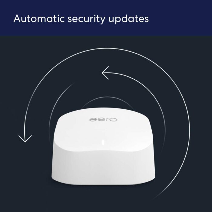 Amazon eero 6 mesh wifi extender - Add up to 1,500 sq. ft. of Wi-Fi 6 coverage to your existing eero mesh wifi network - Image 6