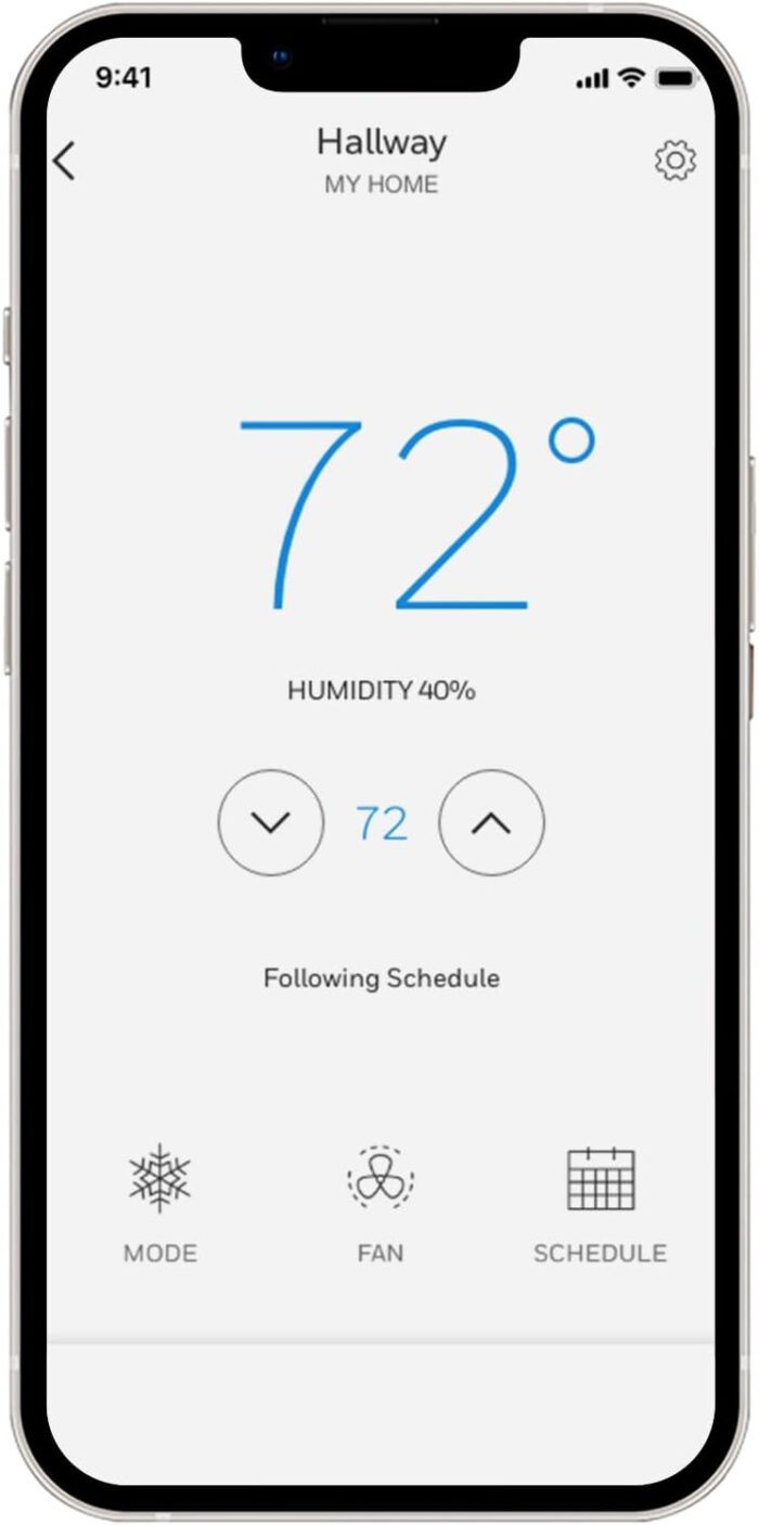 Honeywell Home T9 WIFI Smart Thermostat, Smart Room Sensor Ready, Touchscreen Display, Alexa and Google Assist - Image 14