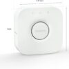 Philips Hue Bridge - Unlock the Full Potential of Hue - Multi-Room and Out-of-Home Control - Create Automations and Zones - Secure, Stable Connection Won't Strain Your Wi-Fi - Works with Voice, Matter - Image 5