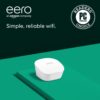 Amazon eero mesh wifi router - Supports internet plans up to 550 Mbps, Coverage up to 1,500 sq. ft., 1-pack
