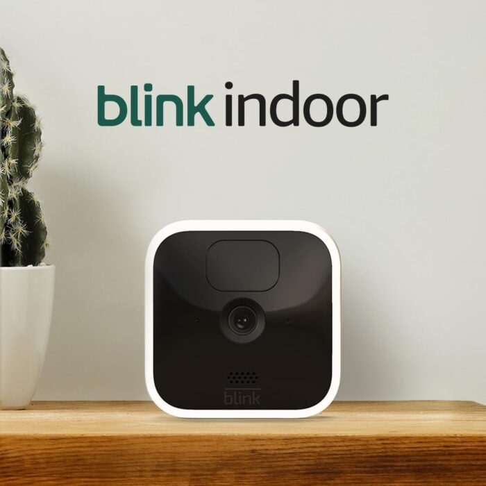 Blink Indoor - wireless, HD security camera with two-year battery life, motion detection, and two-way audio – Add-on camera (Sync Module required)