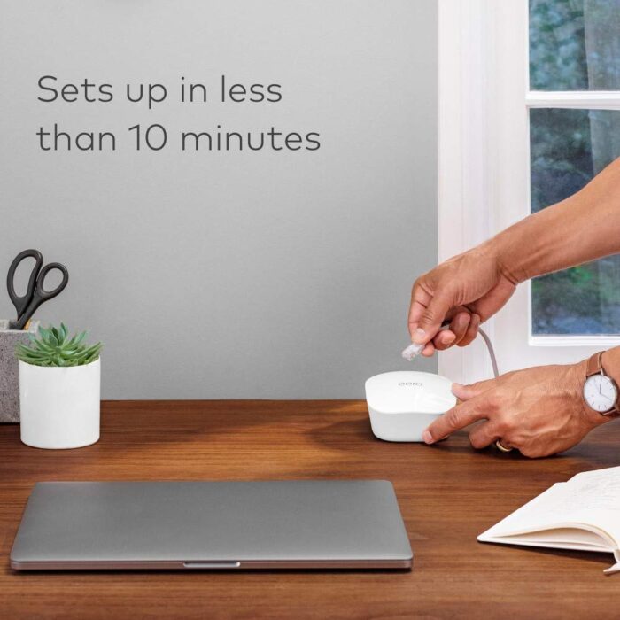 Amazon eero mesh wifi router - Supports internet plans up to 550 Mbps, Coverage up to 1,500 sq. ft., 1-pack - Image 4