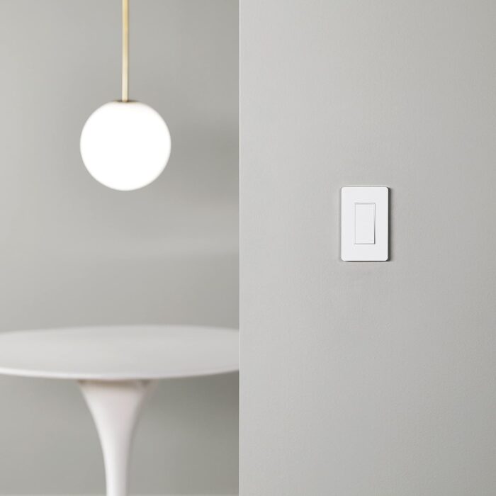 Amazon Basics Smart Switch, Single Pole, Works with Alexa Only, 2.4 GHz Wi-Fi, No Hub Required, White - Image 5