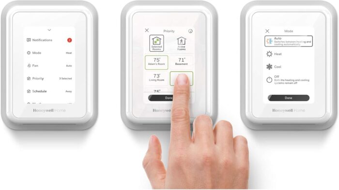 Honeywell Home T9 WIFI Smart Thermostat, Smart Room Sensor Ready, Touchscreen Display, Alexa and Google Assist - Image 13