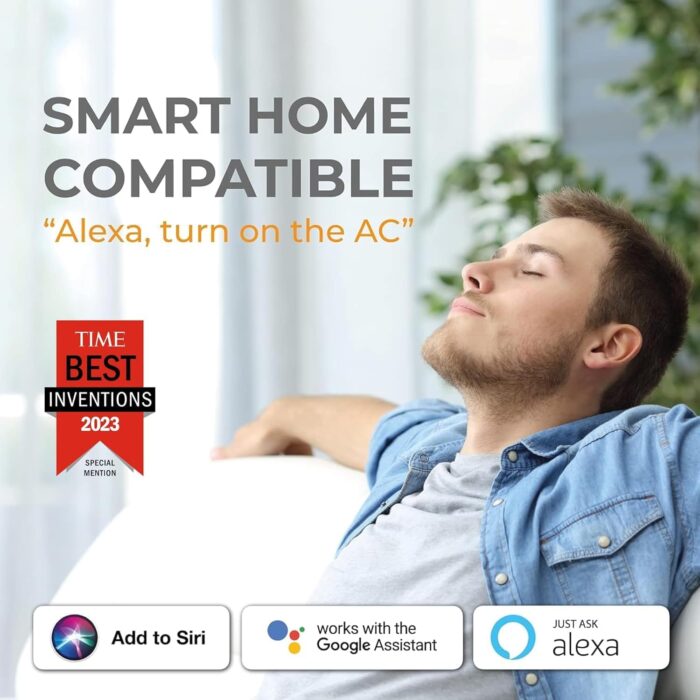 Sensibo Sky, Smart Wireless Air Conditioner Controller. Quick & Easy DIY Installation. Maintains Comfort with Energy Efficient. Automatic Wifi Thermostat Control App. Google, Alexa and Siri Compatible - Image 4