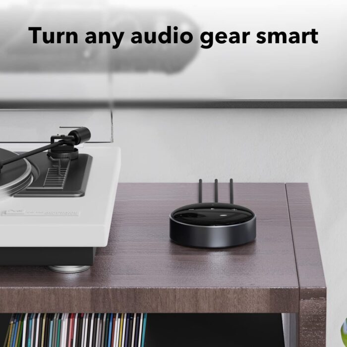WiiM Mini AirPlay 2 Wireless Audio Streamer, Multiroom Stereo, Preamplifier, Works with Alexa and Siri Voice Assistants, Stream Hi-Res Audio from Spotify, Amazon Music and More - Image 2