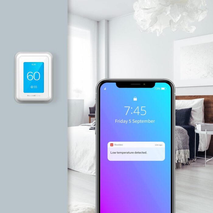 Honeywell Home T9 WiFi Smart Thermostat with 1 Smart Room Sensor, Touchscreen Display - Image 12