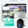 REOLINK Security Camera Wireless Outdoor, Pan Tilt Solar Powered, 5MP 2K+ Color Night Vision, 2.4/5GHz WiFi, Works with Smart Home for Surveillance, Home Hub Compatible, Argus PT + Solar Panel - Image 7