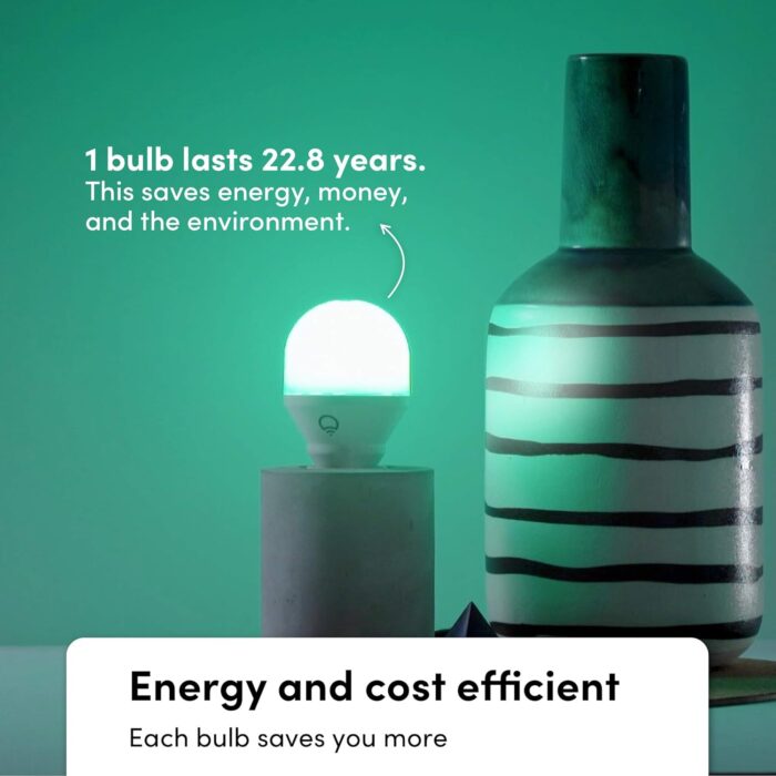 LIFX Color A19 800 lumens, Billions of Colors and Whites, Wi-Fi Smart LED Light Bulb, No Bridge Required, Works with Alexa, Hey Google, HomeKit and Siri (2-Pack) - Image 14
