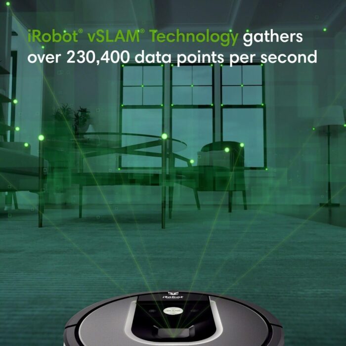 iRobot Roomba 960 Robot Vacuum- Wi-Fi Connected Mapping, Works with Alexa, Ideal for Pet Hair, Carpets, Hard Floors (Renewed) - Image 3