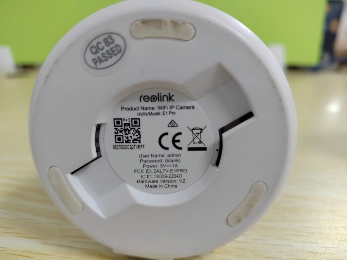 REOLINK E1 Pro Indoor Security Camera, 4MP Plug-in Pet Camera Support 2.4/5 GHz WiFi, 360 Degree Baby/Dog Monitor with Auto Tracking, Person/Pet Detection, Night Vision, 2 Way Audio, Local Storage - Image 8