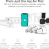 Kasa Smart Plug Power Strip KP303, Surge Protector with 3 Individually Controlled Smart Outlets and 2 USB Ports, Works with Alexa & Google Home, No Hub Required , White - Image 8