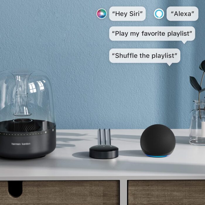 WiiM Mini AirPlay 2 Wireless Audio Streamer, Multiroom Stereo, Preamplifier, Works with Alexa and Siri Voice Assistants, Stream Hi-Res Audio from Spotify, Amazon Music and More - Image 6