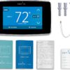 Emerson Sensi Touch Wi-Fi Smart Thermostat with Touchscreen Color Display, Works with Alexa, Energy Star Certified, C-wire Required, ST75 Black 5.625" x 3.4" x 1.17" - Image 9