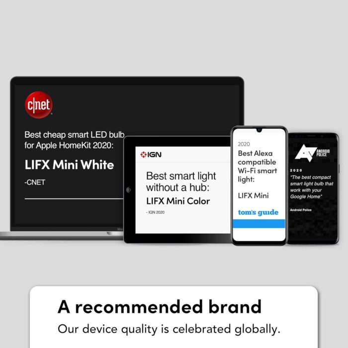 LIFX Color A19 800 lumens, Billions of Colors and Whites, Wi-Fi Smart LED Light Bulb, No Bridge Required, Works with Alexa, Hey Google, HomeKit and Siri (2-Pack) - Image 9