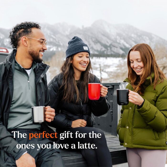 Ember Temperature Control Smart Mug 2, 10 Oz, App-Controlled Heated Coffee Mug with 80 Min Battery Life and Improved Design, Red - Image 9