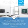 Honeywell Home RTH9585WF1004 Wi-Fi Smart Color Thermostat, 7 Day Programmable, Touch Screen, Energy Star, Alexa Ready, Gray - Image 5