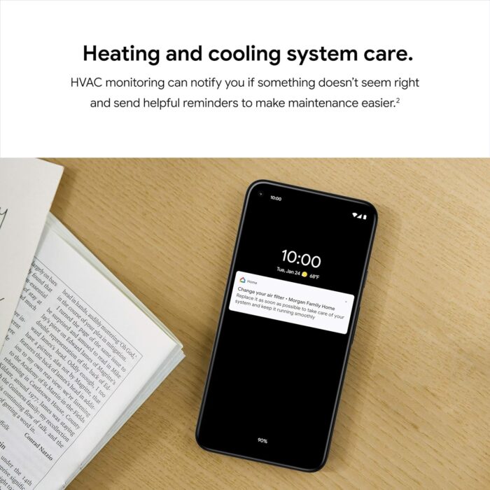 Google Nest Thermostat - Smart Thermostat for Home - Programmable Wifi Thermostat - Snow - Image 12