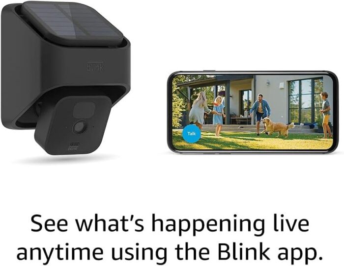 Blink Outdoor (3rd Gen) + Solar Panel Charging Mount – wireless, HD smart security camera, solar-powered, motion detection – Add-on camera (Sync Module required) - Image 5