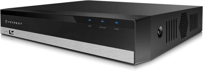 Amcrest NV2108-HS 4K 8CH NVR 4K Network Video Recorder, 8-Channels, No PoE Ports, Supports 8 x 8MP IP Cameras, Supports up to 6TB HDD (Not Included)
