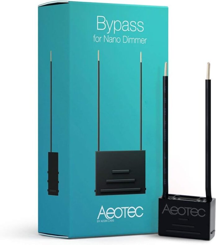 Aeotec Bypass for Nano Dimmer, Load Resistor and Dummy Load for dimmer, TRIAC dimmer switches to fix Light Flickering Issue