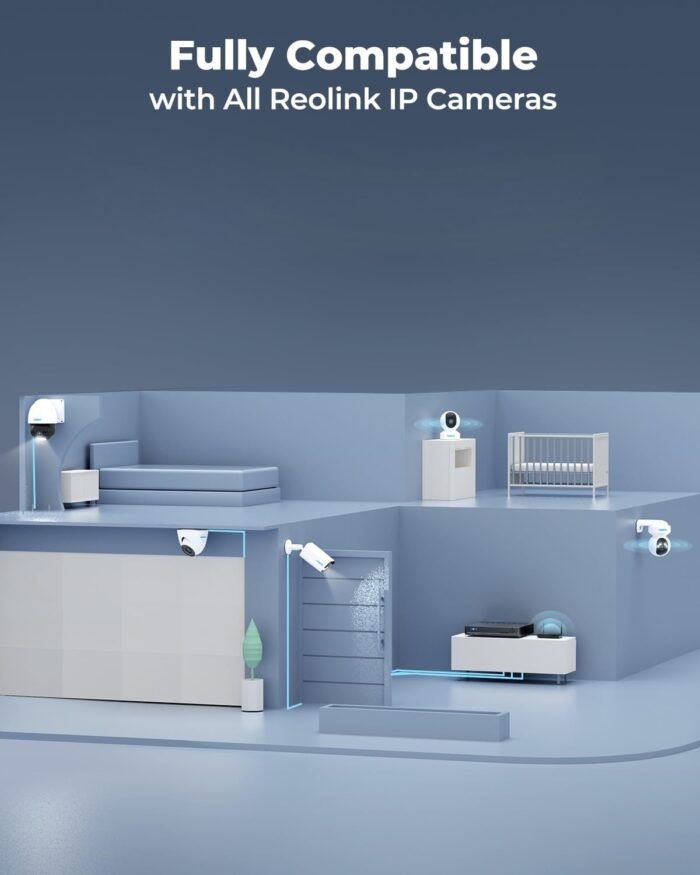 REOLINK 4K 16 Channel Network Video Recorder for Security Camera System, Only Work with 4K/5MP/4MP HD Reolink IP Cameras PoE NVR, 24/7 Recording to Pre-Installed 4TB Hard Drive, RLN16-410-4TB - Image 6