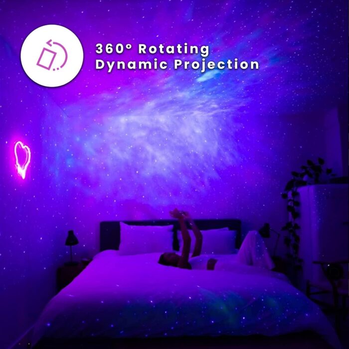 Galaxy Lamps The Authentic Galaxy Projector (Blue Stars) | LED Nebula Projector | Star Light Projector for Bedroom | Galaxy Gaming Lights | Star Projector Night Light | Light Projector for Relaxation - Image 6