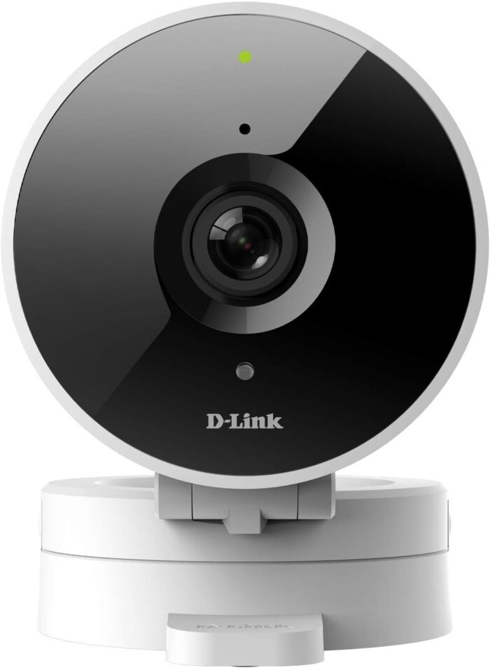 D-Link Indoor HD WiFi Security Camera w/Day & Night Vision, Motion & Sound Detection, 120 Degree View, MicroSD, DCS-8010LH-US (Renewed)
