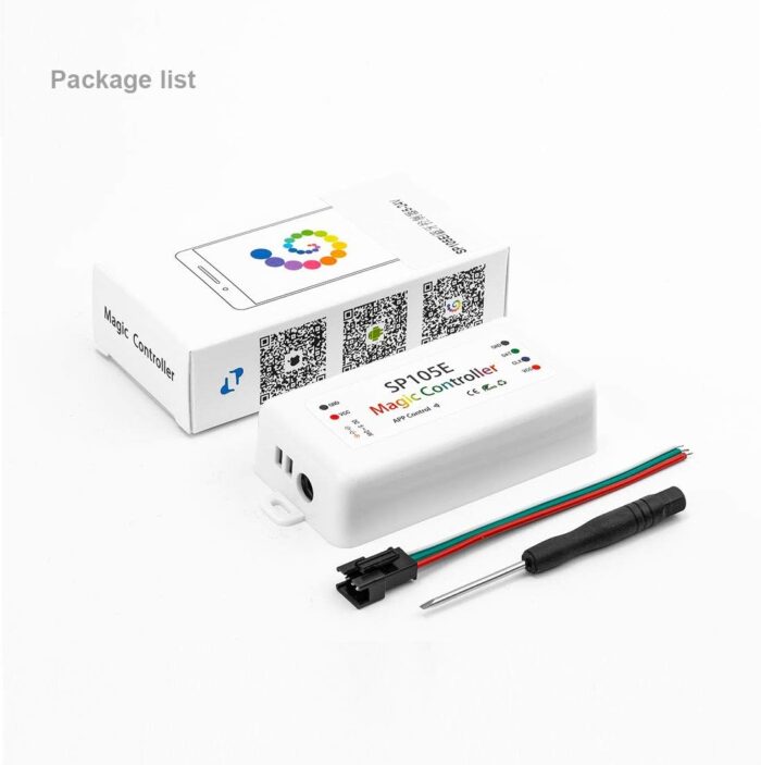 BTF-LIGHTING Wireless Bluetooth Controller SP105E iOS/Android APP for WS2811 WS2812B WS2815 WS2813 WS2801 SK6812 WS2815 SK9822 APA102 etc LED Strip Pixel Fairy String Module Panel Light - Image 7