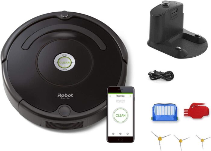iRobot Roomba 675 Robot Vacuum Bundle - Wi-Fi Connected, Ideal for Pet Hair