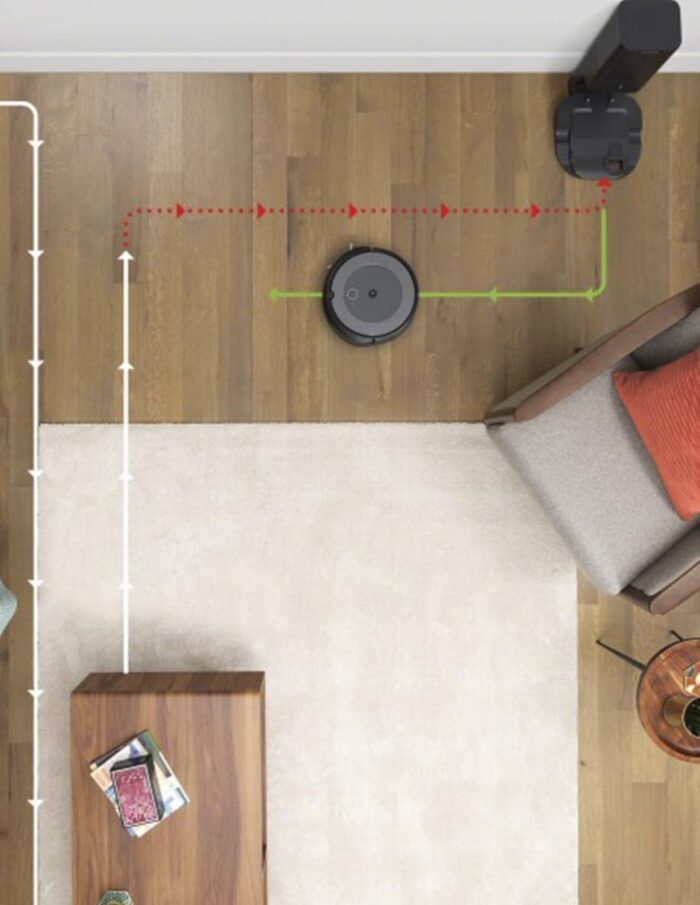 iRobot Roomba i4+ EVO Self Emptying Robot Vacuum - Empties Itself for up to 60 Days, Clean by Room with Smart Mapping, Compatible with Alexa, Ideal for Pet Hair, Carpets - Image 4