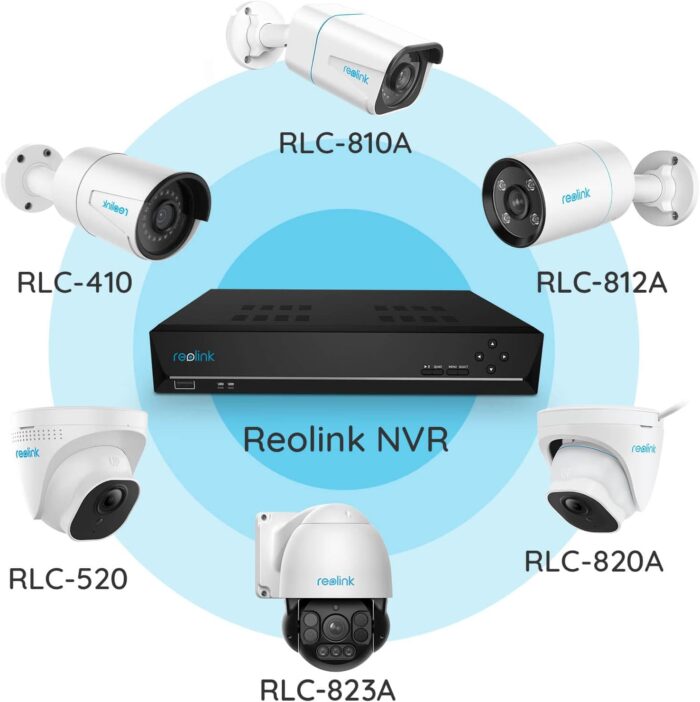 REOLINK 4K 16 Channel Network Video Recorder for Security Camera System, Only Work with 4K/5MP/4MP HD Reolink IP Cameras PoE NVR, 24/7 Recording to Pre-Installed 4TB Hard Drive, RLN16-410-4TB - Image 9