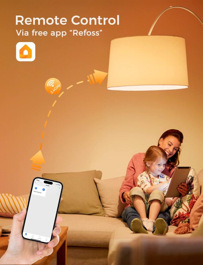 Smart Bulbs Works with Apple HomeKit, Color Changing Smart Wi-Fi Light Bulbs Compatible with Siri, Alexa and Google, A19 E26 Fitting, 2700K-6500K RGBWW Dimmable, 9W 810 Lumens, 2 Pack - Image 4