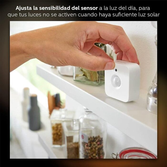 Philips Hue Indoor Motion Sensor for Smart Lights (Requires Hue Hub, Installation-Free, Smart Home, Exclusively for Philips Hue Smart Bulbs) - Image 7