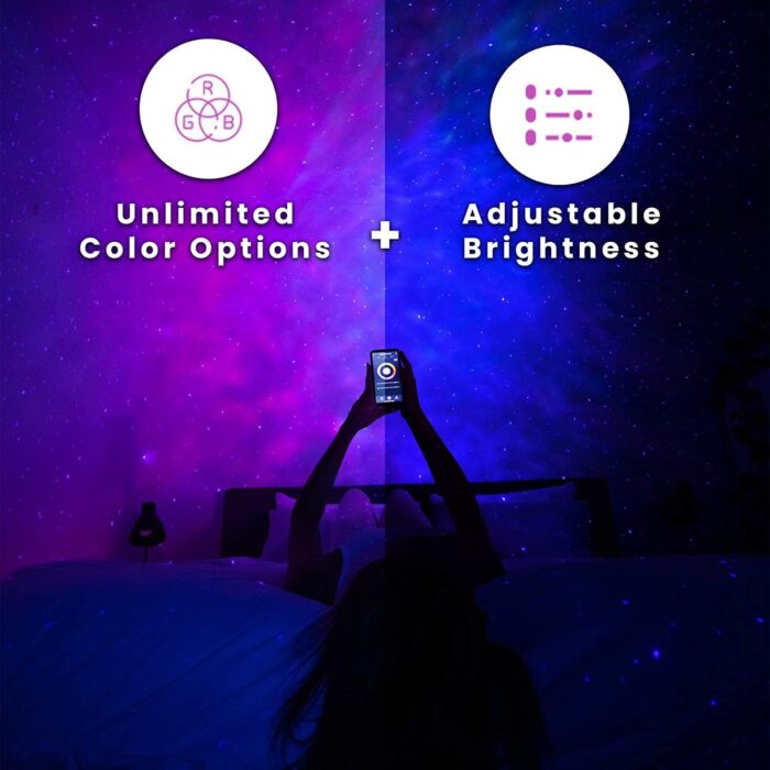 Galaxy Lamps The Authentic Galaxy Projector (Blue Stars) | LED Nebula Projector | Star Light Projector for Bedroom | Galaxy Gaming Lights | Star Projector Night Light | Light Projector for Relaxation - Image 4