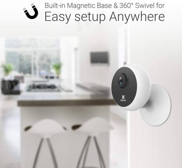 EZVIZ Indoor Security Camera 1080P WiFi Baby Monitor, Smart Motion Detection, Two-Way audio, 40ft Night Vision, Works with Alexa & Google Assistant(C1C) - Image 5
