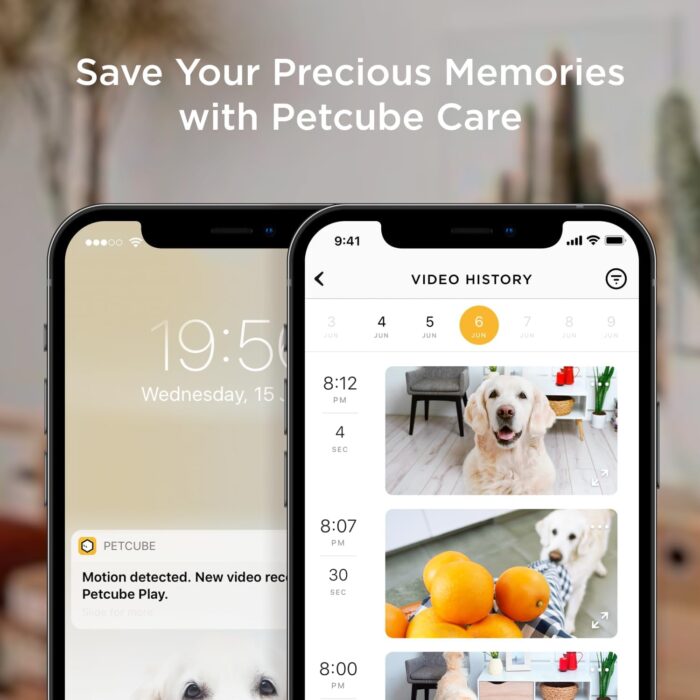 Petcube Bites 2 Lite Interactive WiFi Pet Monitoring Camera with Phone App and Treat Dispenser, 1080p HD Video, Night Vision, Two-Way Audio, Sound and Motion Alerts, Cat and Dog Monitor - Image 8