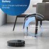 ECOVACS Deebot T8 AIVI Robot Vacuum Cleaner For Floors,Carpet, Vacumming and Mopping in One-Go, Laser Mapping, Smart AI Object Recognition, On-Demand Live Video, Custom Clean, 3+ Hours of Runtime - Image 5