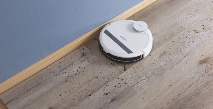 ECOVACS DEEBOT 900 Smart Robotic Vacuum, Carpet, Bare Floors, Pet Hair plus Mapping Technology, High Suction Power, WiFi, with Alexa, Google Assistant White (Renewed) - Image 2