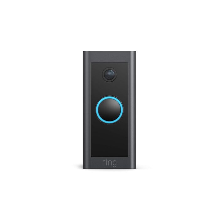 Like-New Ring Video Doorbell Wired (newest model), Use Two-Way Talk, advanced motion detection, HD camera and real-time alerts to monitor your front door (wiring required) - Image 2