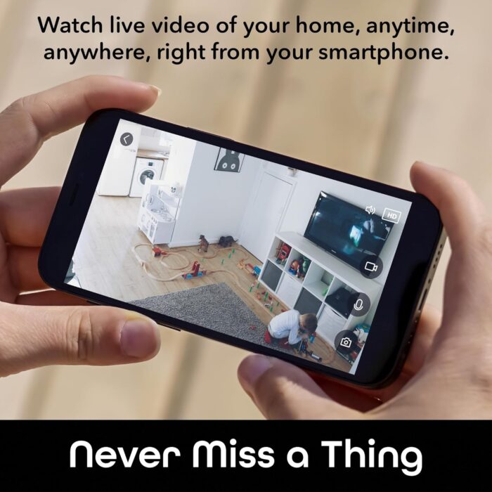 Geeni Aware 1080p HD Smart Camera – Indoor Home Security Camera – No Hub Required – Motion Detection Camera – Smart Camera Works with Amazon Alexa and Google Home, Requires 2.4 GHz Wi-Fi - Image 3