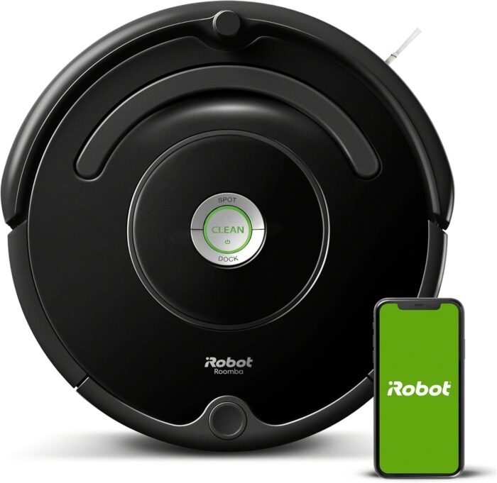 iRobot Roomba 671020 Robot Vacuum with Wi-Fi Connectivity, Works with Alexa, Good for Pet Hair, Carpets, and Hard Floors