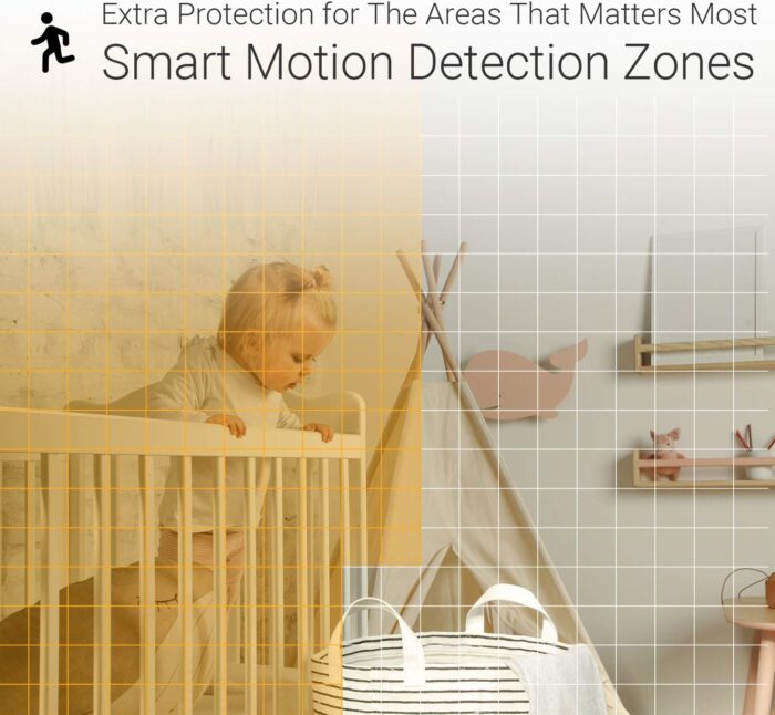 EZVIZ Indoor Security Camera 1080P WiFi Baby Monitor, Smart Motion Detection, Two-Way audio, 40ft Night Vision, Works with Alexa & Google Assistant(C1C) - Image 4