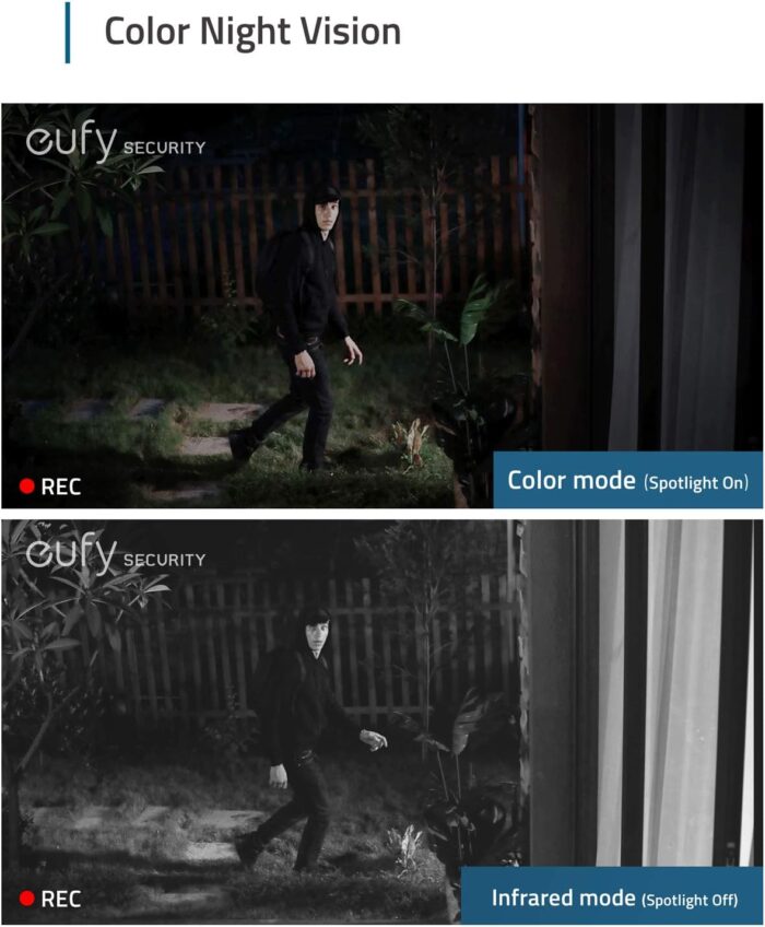 eufy Security, eufyCam 2C Pro Wireless Home Security Add-on Camera, 2K Resolution, 180-Day Battery Life, HomeKit Compatibility, IP67 Weatherproof, Night Vision, and No Monthly Fee. - Image 3
