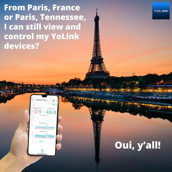 YoLink Relay, YoLink 1/4 Mile Super Long Range Smart Relay Compatible with Alexa, Google, and IFTTT, Max. 5 amps - YoLink Hub Required - Image 4