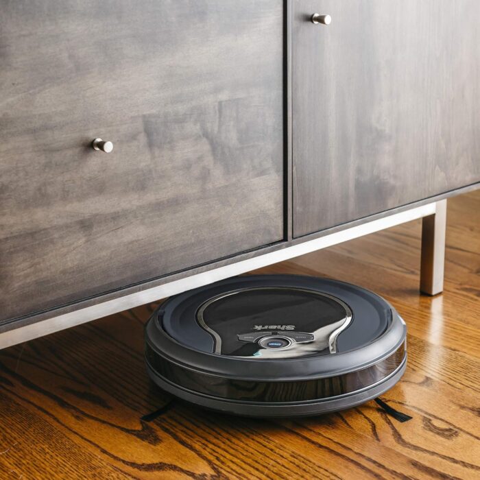 Shark RV761 ION Robot App-Controlled Robot Vacuum (Black/Navy Blue) (Renewed) - Image 2